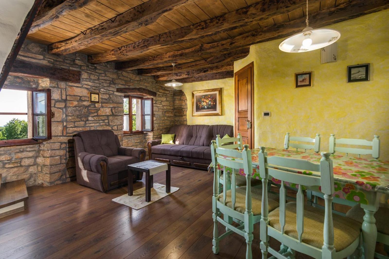 Rustic Villa Marija With Panoramic View In Zrenj Extérieur photo