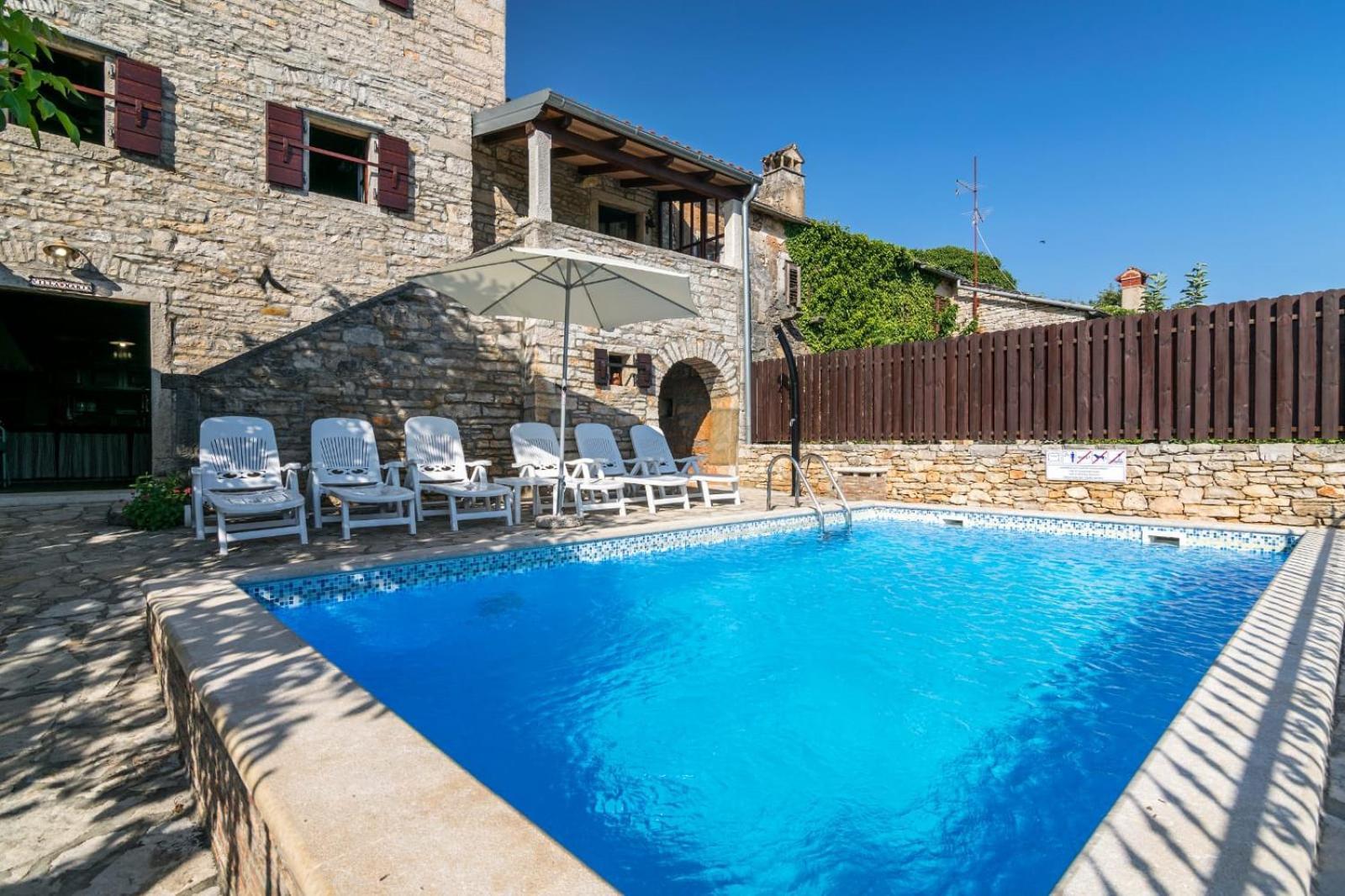 Rustic Villa Marija With Panoramic View In Zrenj Extérieur photo