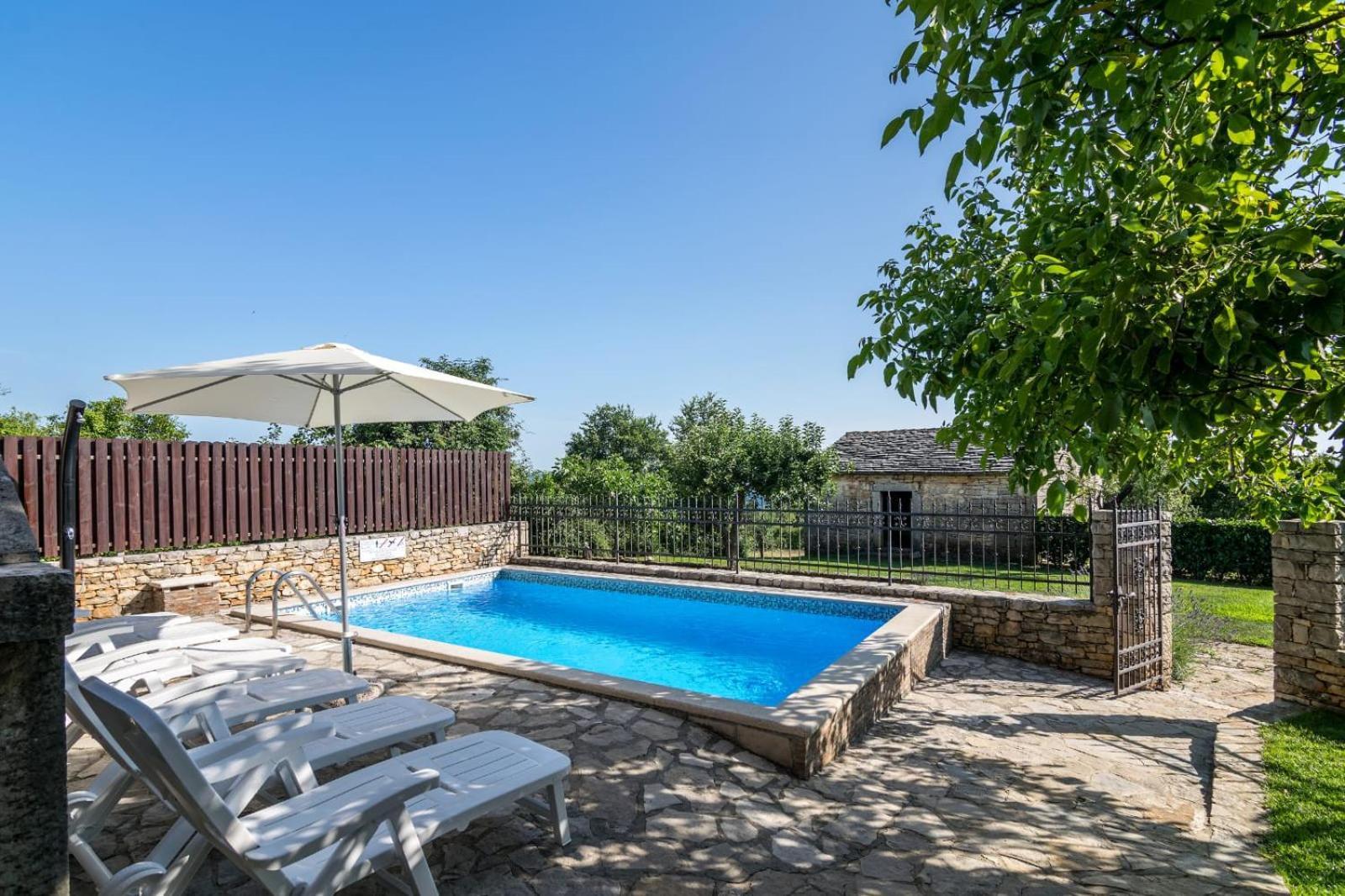 Rustic Villa Marija With Panoramic View In Zrenj Extérieur photo