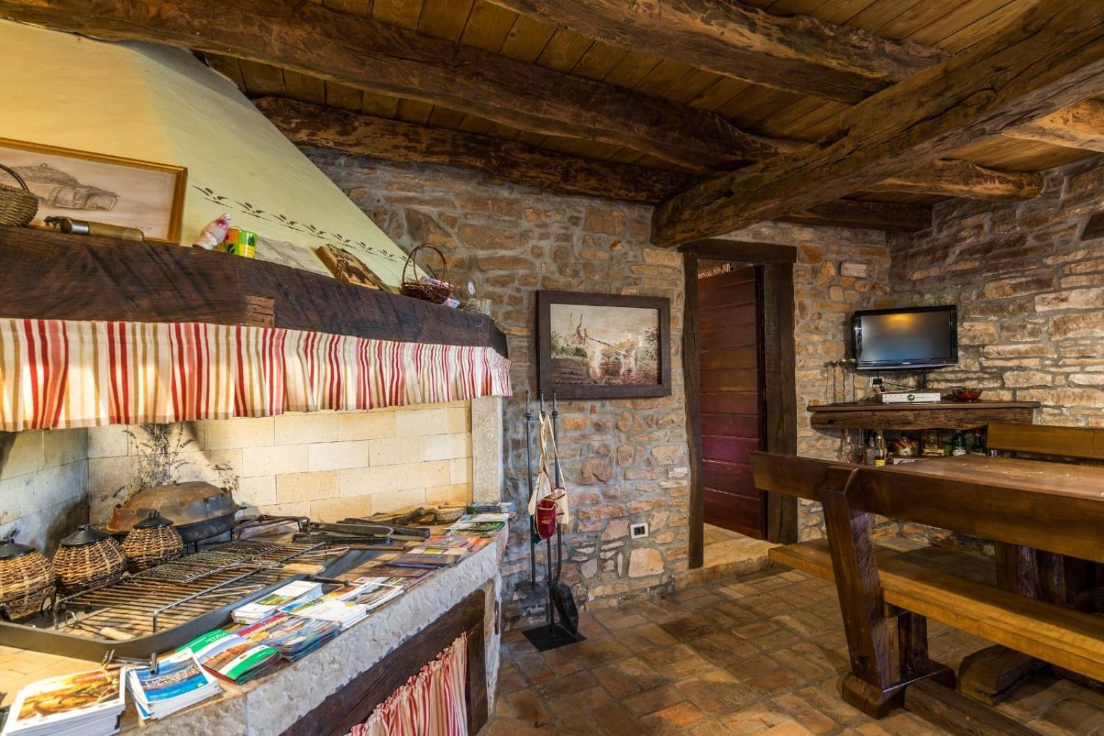Rustic Villa Marija With Panoramic View In Zrenj Extérieur photo