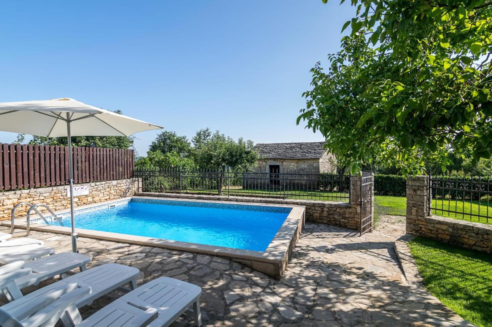 Rustic Villa Marija With Panoramic View In Zrenj Extérieur photo