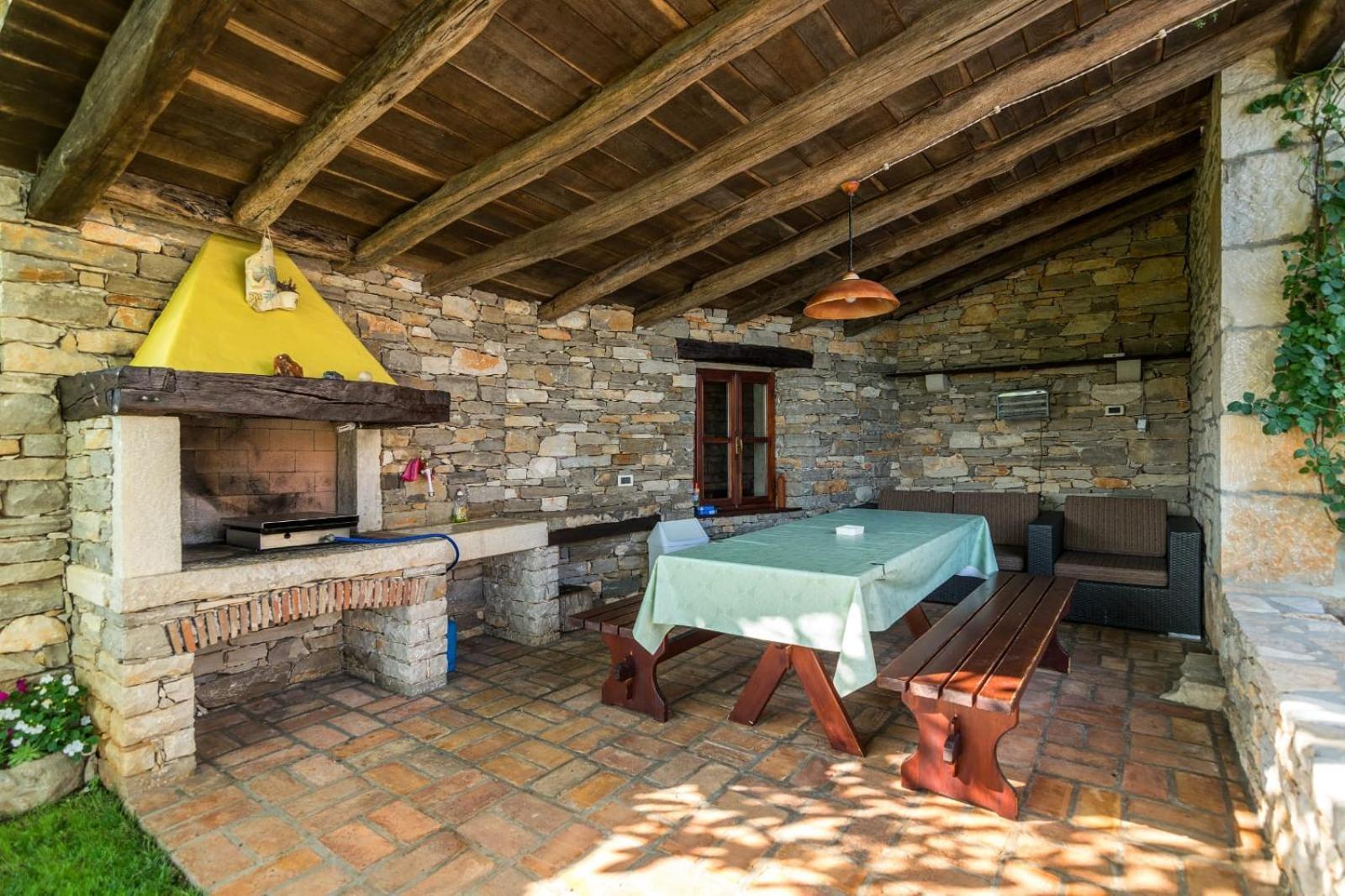 Rustic Villa Marija With Panoramic View In Zrenj Extérieur photo